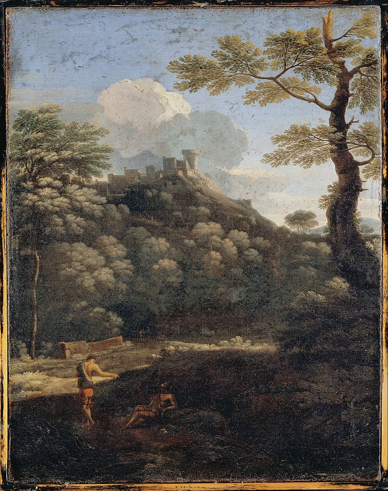 Un castello in un bosco - Dulwich Picture Gallery, Londra